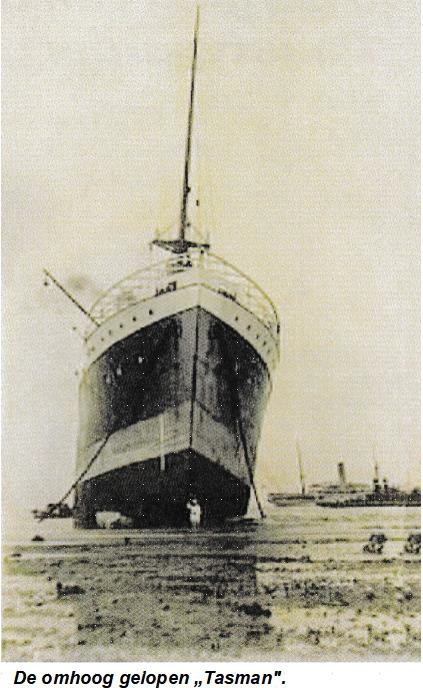 De omhoog gelopen Tasman